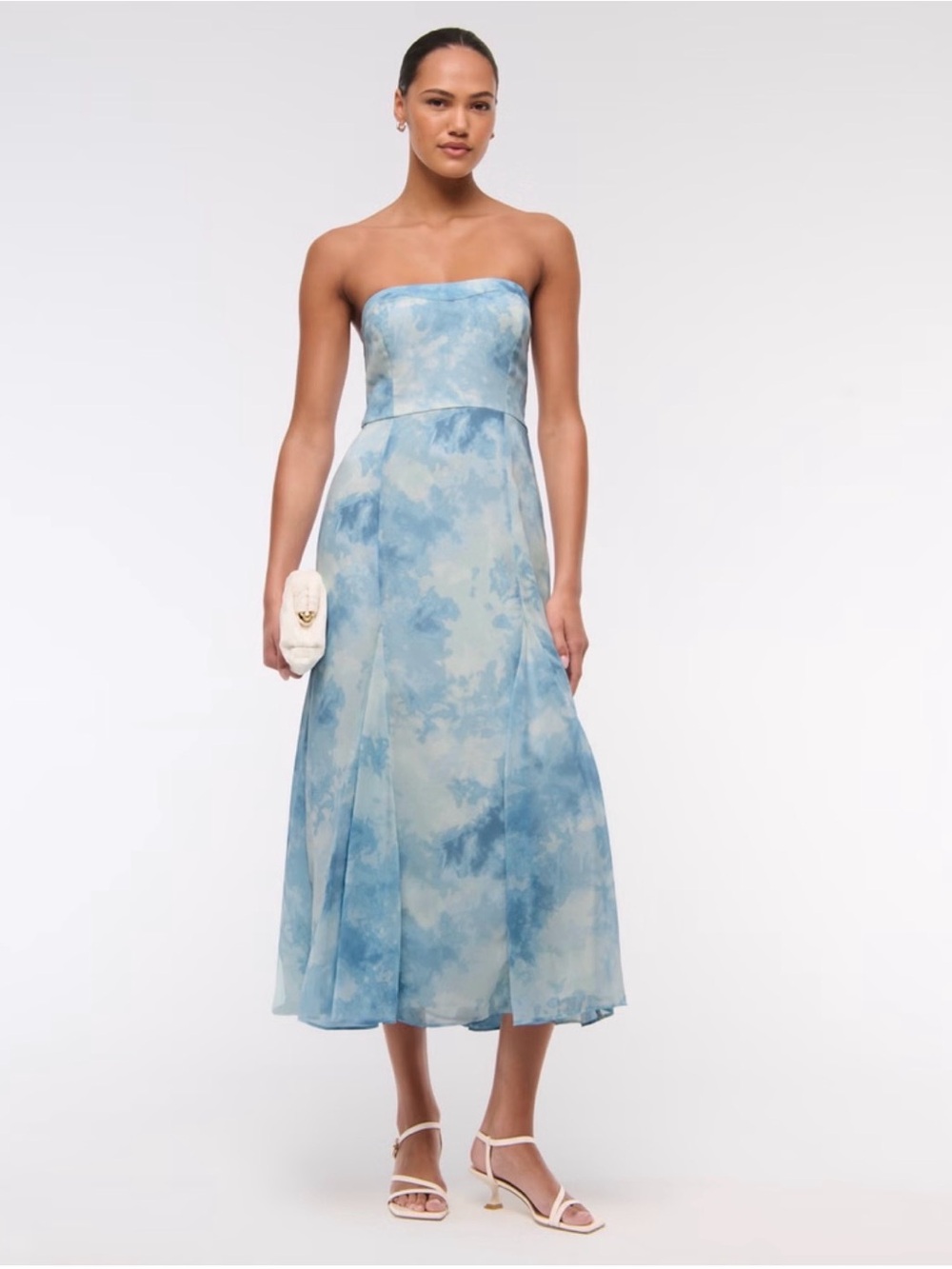 Abercrombie & Fitch Godet Midi Dress